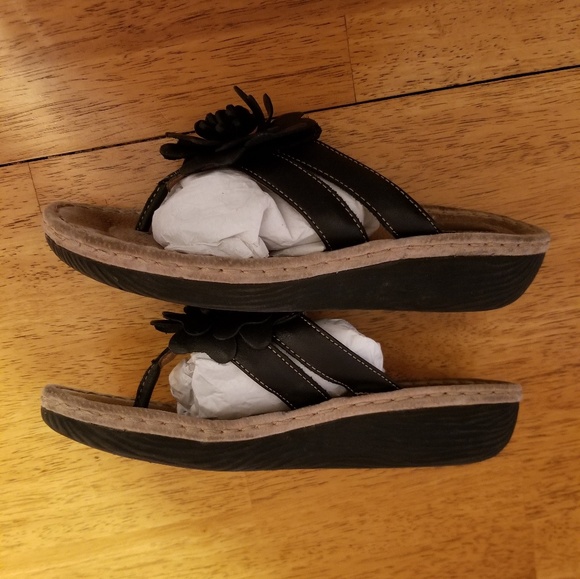 Clarks Shoes - Clark Leather Sandals